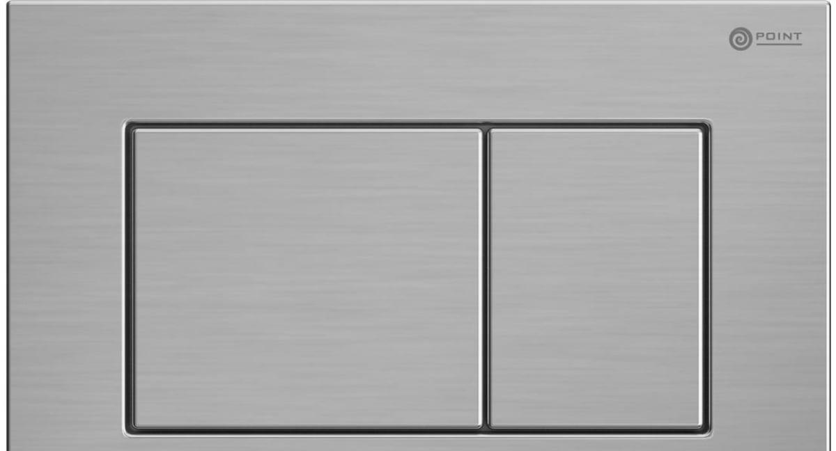 Кнопка смыва - Point, Ника, 3.3x24.6x16.2 см, PN44081SB