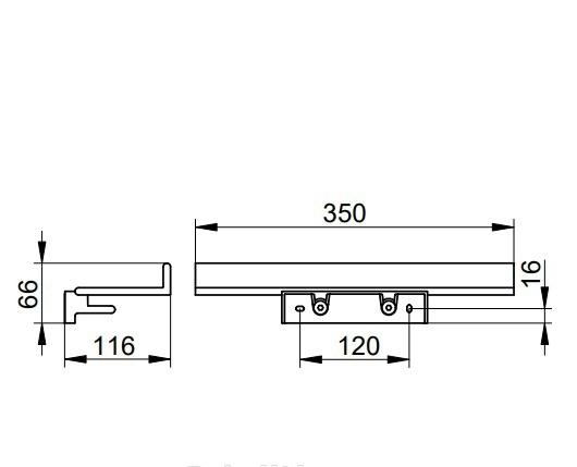 Keuco Reva, Полка, 12858 510000