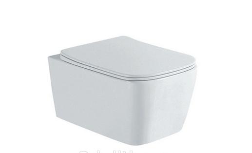 Aquatek Либра NEW, Унитаз подвесной с инсталляцией и кнопкой, SET AQUATEK ЛИБРА N cm