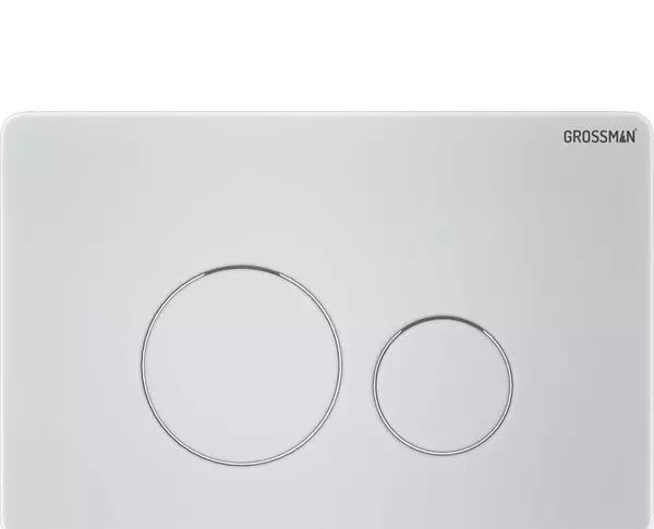 Grossman без коллекции, Унитаз подвесной с инсталляцией и кнопкой, 97.4411S.05.01M