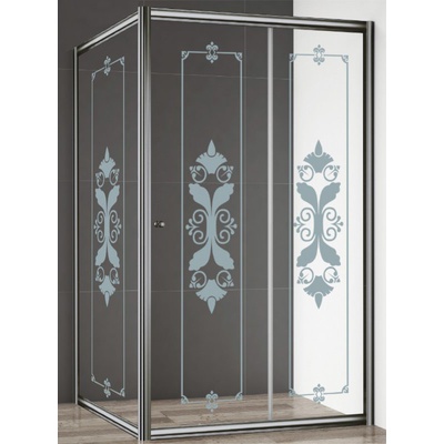 Душевой уголок - Cezares, Giubileo, 120x90x195 см, GIUBILEO-AH-1-120/90-SCORREVOLE-CP-Cr