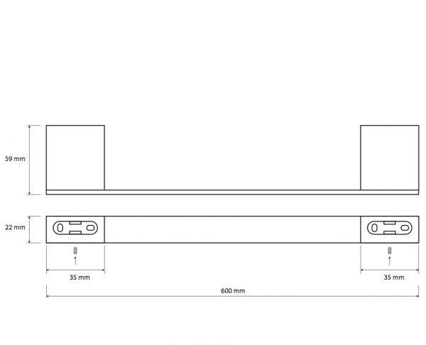 Bemeta Via, Полотенцедержатель, 135004042