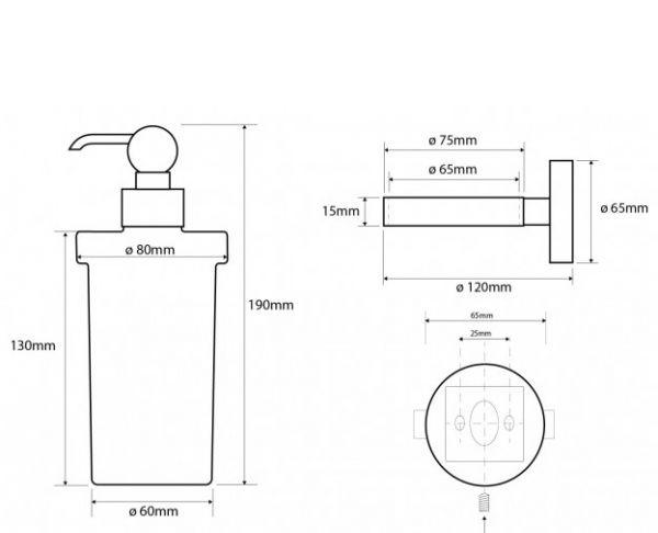 Bemeta Retro, Дозатор для жидкого мыла, 144209018 / 144209018a