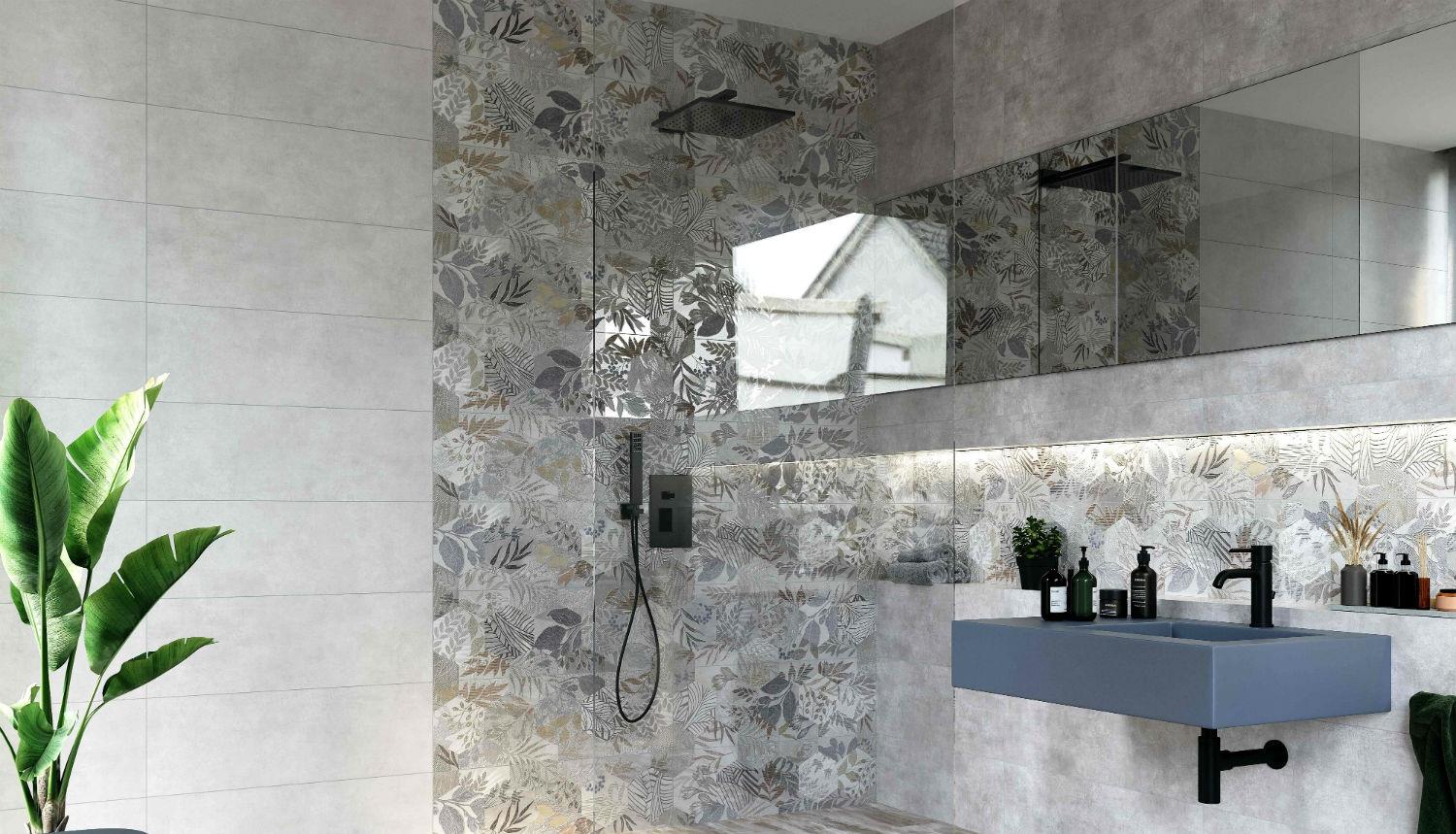 Картинка Creto Cemento, Настенная плитка, 25x75 см