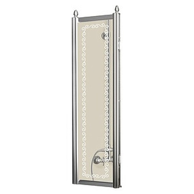 Боковая стенка - Cezares, Giubileo, 0.6x90x195 см, GIUBILEO-FIX-90-SCORREVOLE-C-Br