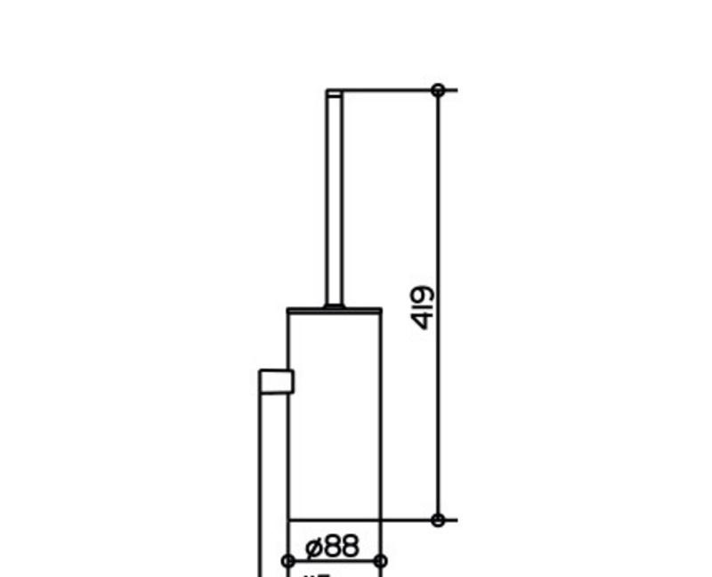 Keuco Collection Moll, Ершик, 12769 010101 / 12769010101