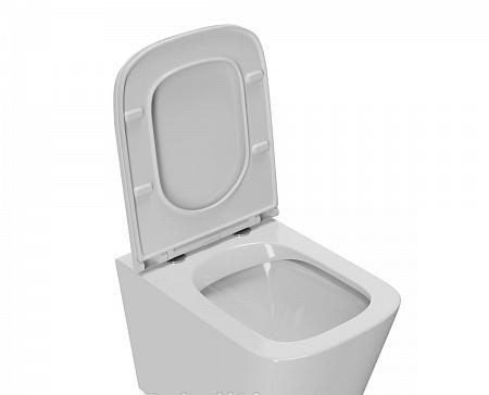 Point Элемент, Унитаз подвесной с инсталляцией и кнопкой, PN48409SC