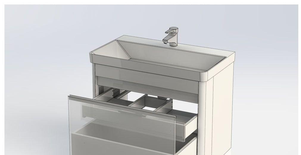 Aquanet Вилора, Тумба с раковиной, 00212583