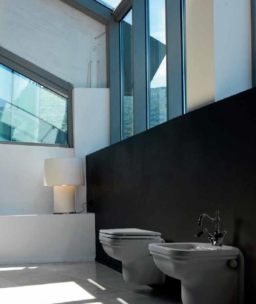 Kerasan Waldorf, Унитаз подвесной, 411501bi / 411501