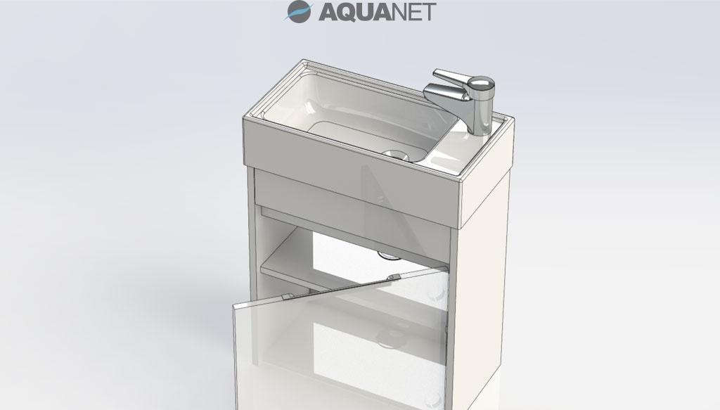 Aquanet Лидс, Тумба для раковины, K2221EG