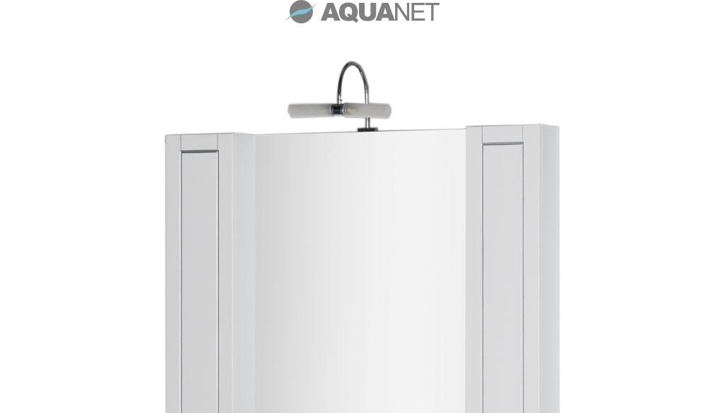 Aquanet Честер, Шкаф-зеркало, LIBERTY100LAMP2