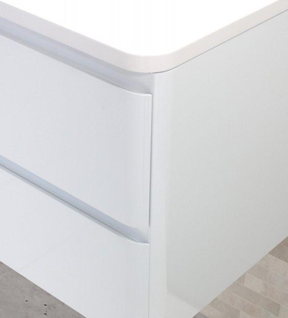 Aquanet Алвита, Тумба с раковиной, PLANE-1000-2C-SO-BL