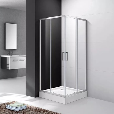 Душевой уголок - Cezares, Molveno, 80x80x190 см, MOLVENO-A-2-80-C-Cr-IV