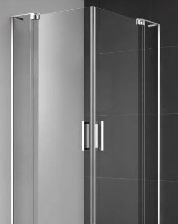 Душевой уголок - Cezares, Slider, 100x100x195 см, SLIDER-A-2-90-C-Cr