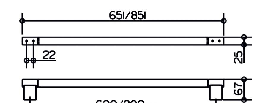 Keuco Plan, Полотенцедержатель, 14901370800