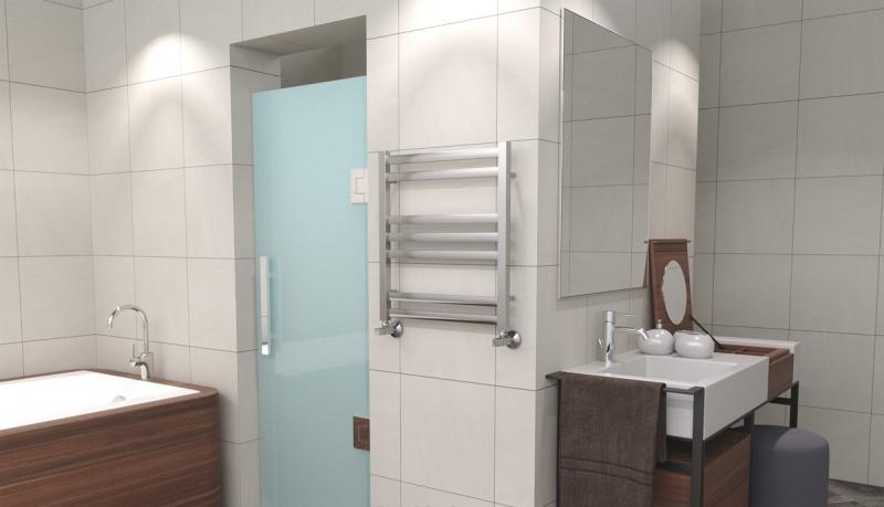 Полотенцесушитель водяной - Lemark, Bellario, 7x53.2x60 см, LM68607