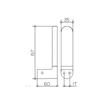 Keuco Elegance, Держатель для запасных рулонов, 11663 010000 / 11663010000