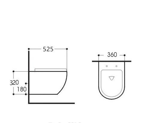 Aquatek Европа, Унитаз подвесной с инсталляцией и кнопкой, SET AQUATEK ЕВРОПА KKI