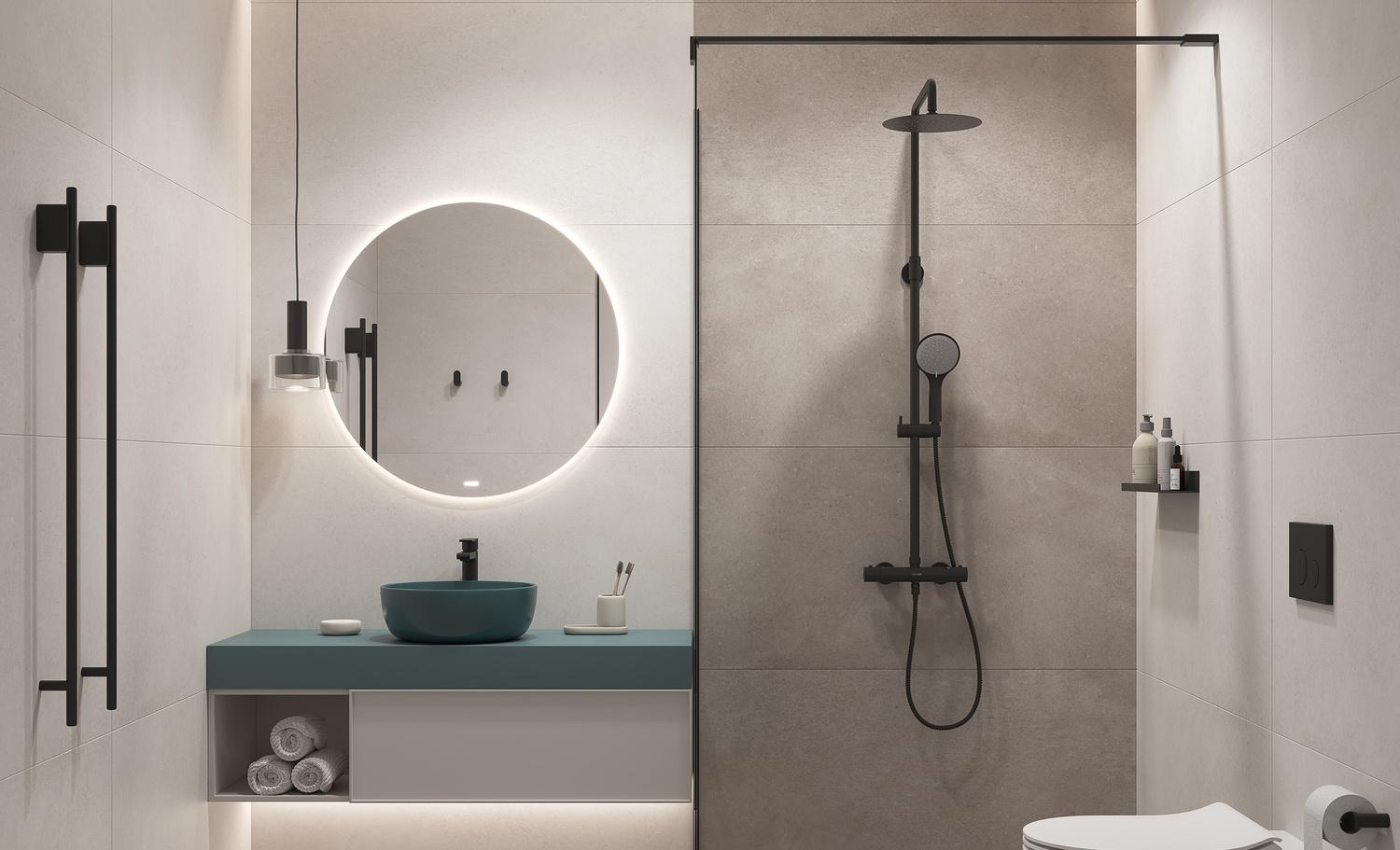 Картинка Cersanit Soft Concrete, Керамогранит, 60x120 см