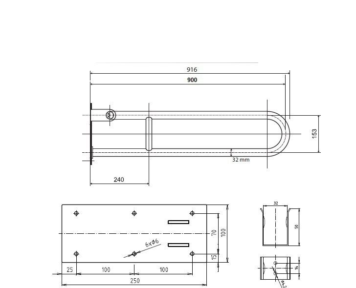 Bemeta Help, Поручень, 301102904