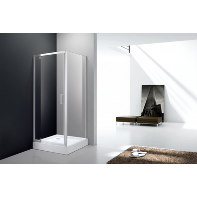 Душевой уголок - Cezares, Molveno, 100x100x190 см, MOLVENO-A-1-100-C-Cr-IV