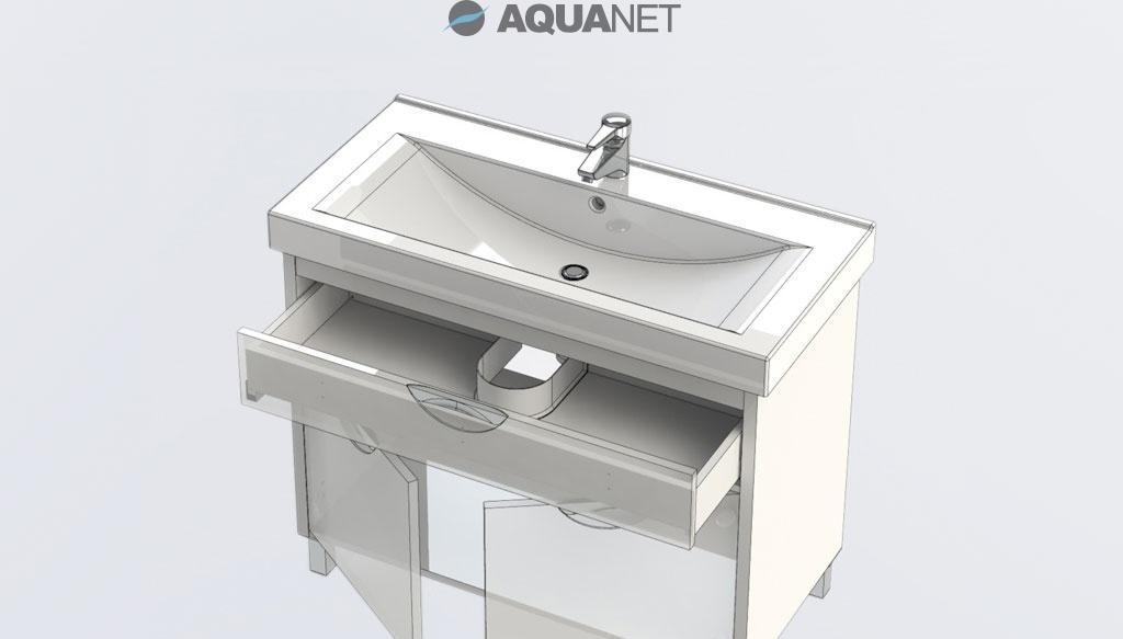 Aquanet Гретта, Тумба для раковины, 00171575