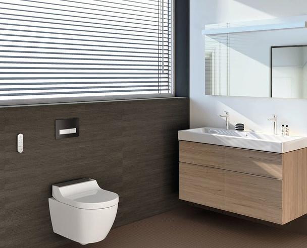 Geberit AquaClean Tuma Comfort, Унитаз подвесной, 146.294.SI.1