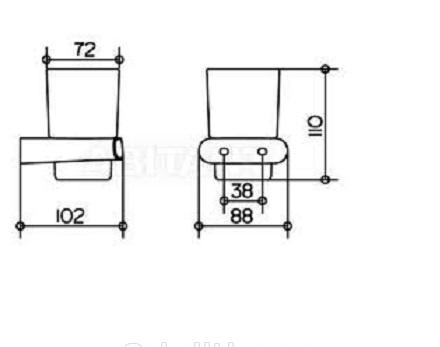Keuco Elegance, Стакан, 11650019000 / 11650 019000