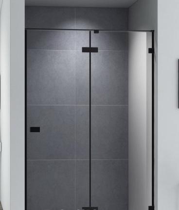 Душевая дверь - Cezares, Bellagio, 140x197 см, BELLAGIO-B-12-140-C-NERO