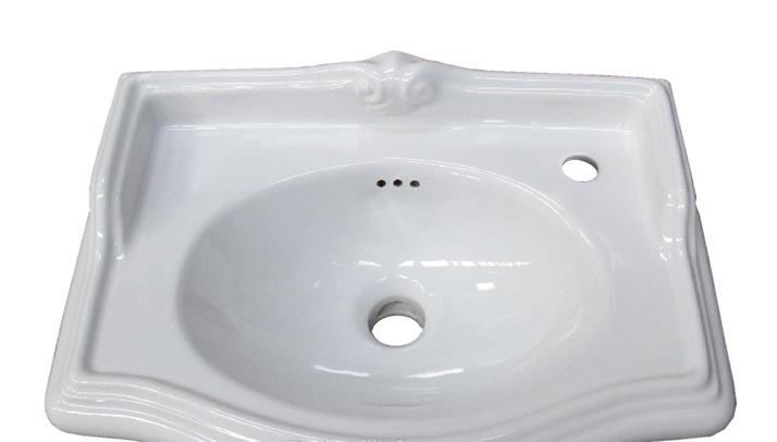 Раковина - Azzurra, Jubilaeum, 35x50x20 см, JULS0503500MBI/(JUB200/50 bi)*1dx