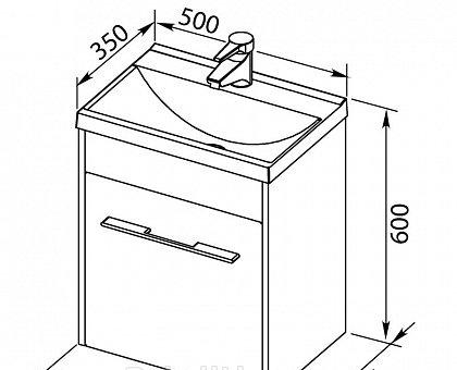 Aquanet Августа, Шкаф-зеркало, 00210007