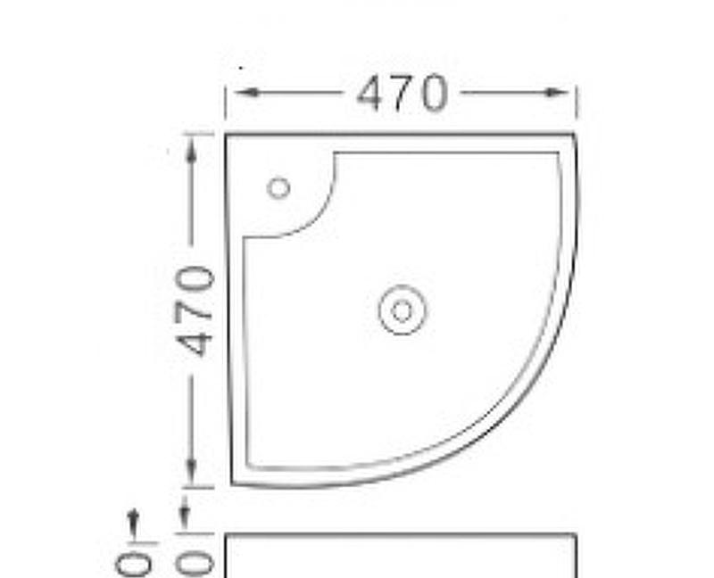 Aquatek без коллекции, Раковина, AQ5166B-00