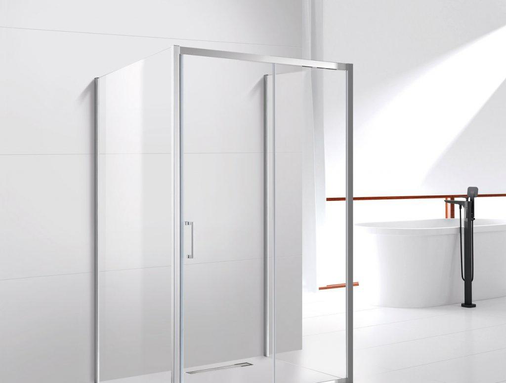 Душевой уголок - Cezares, Molveno, 80x120x190 см, MOLVENO-AH-12-120/80-C-Cr-IV