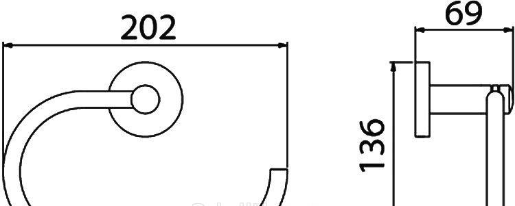Timo Saona, Полотенцедержатель, 13050/03