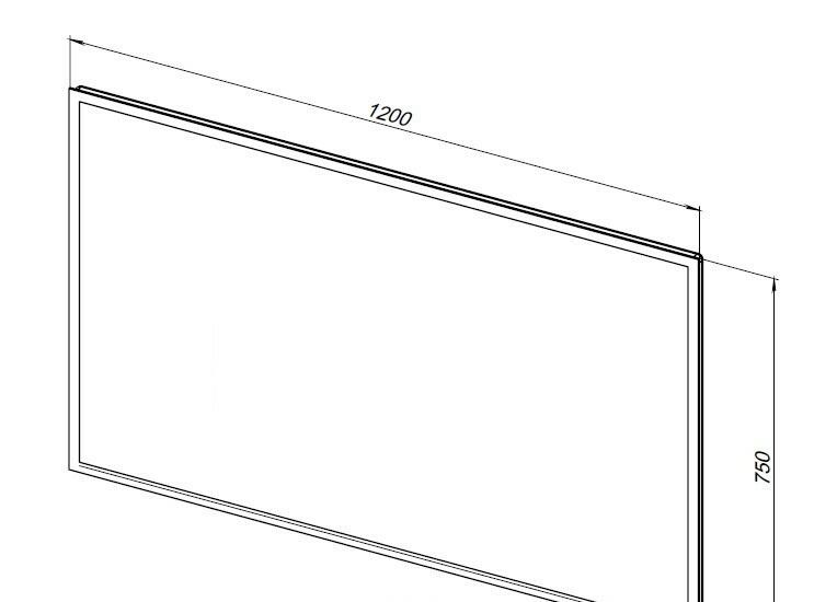 Aquanet Оптима, Зеркало, 288968 / 00288968