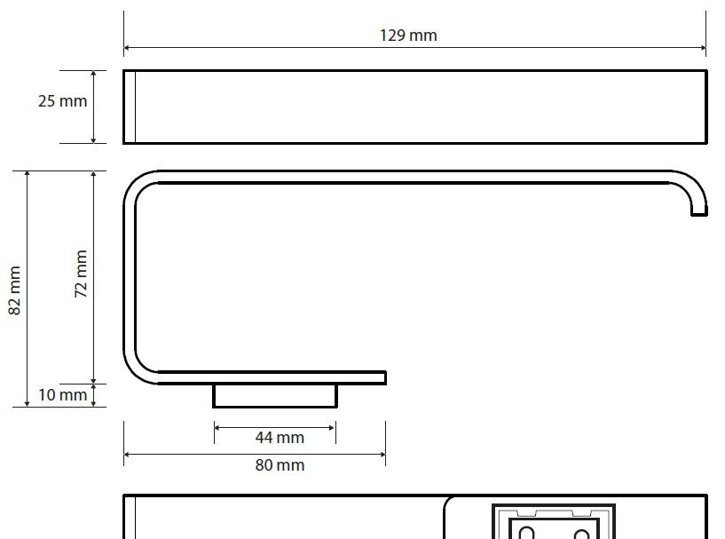 Bemeta Solo, Держатель туалетной бумаги, 139112022