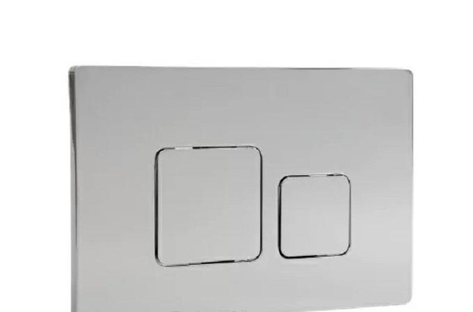 Кнопка смыва - Aquanika, Basic, 1.8x24.4x16 см, 01.02.09