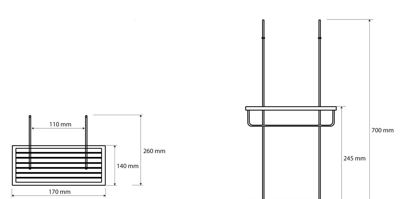Bemeta Cytro, Полка-решетка, 104702172