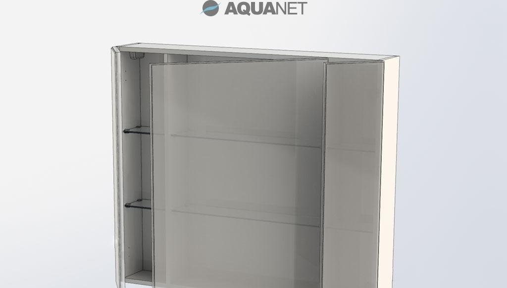 Aquanet Эвора, Шкаф-зеркало, BB320ANM-BL / BB320ANM