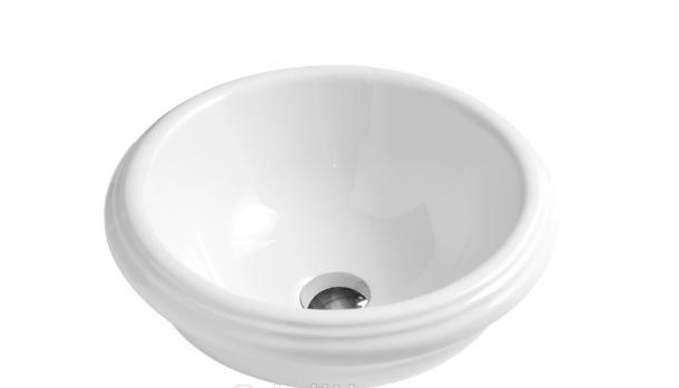 Раковина - Azzurra, Jubilaeum, 45x45x18 см, JULA04518000BI/(JUB50/APP bi)*0