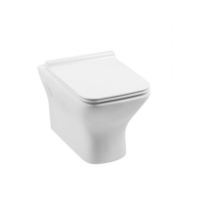 Aquanet Rimless Cube, Унитаз приставной с инсталляцией и кнопкой, 458.124.21.1