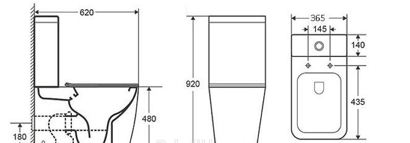 Grossman Style, Унитаз компакт, GR-4472S