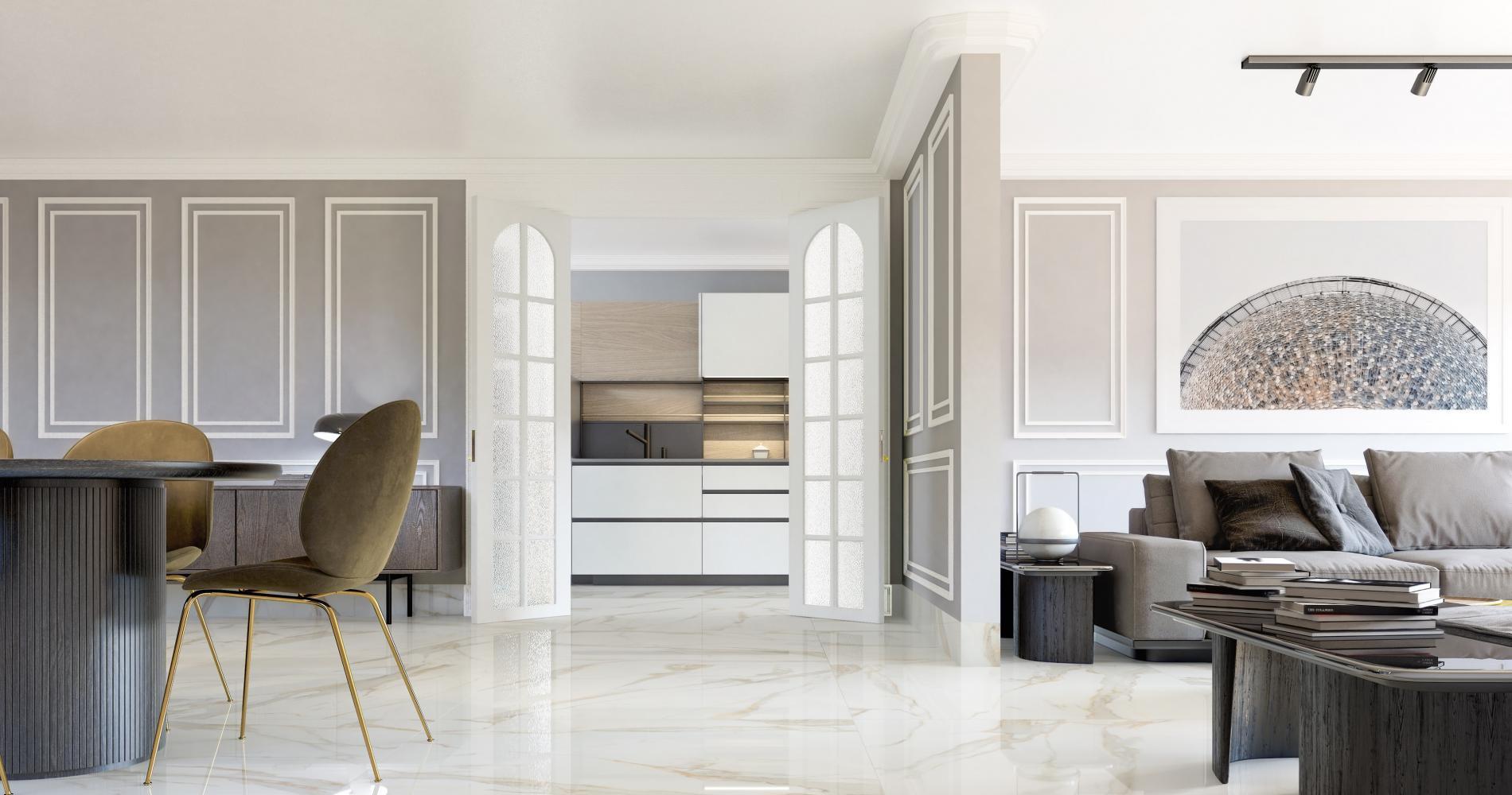 Картинка Pamesa Calacata Gold, Керамогранит, 60x60 см