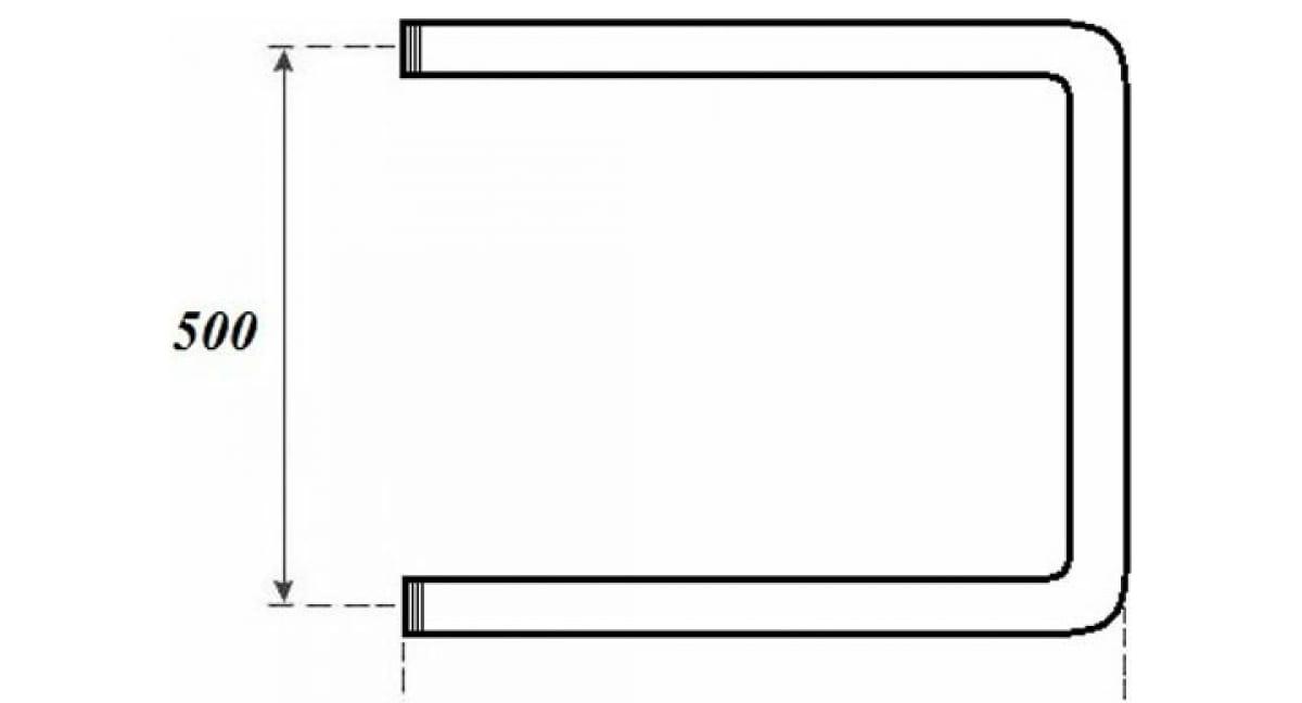 Полотенцесушитель водяной - Point, без коллекции, 11.4x50x60 см, PN35556