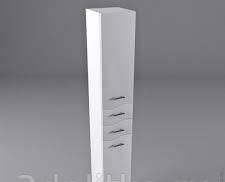 Aquanet Лукка, Шкаф-пенал, 00178953