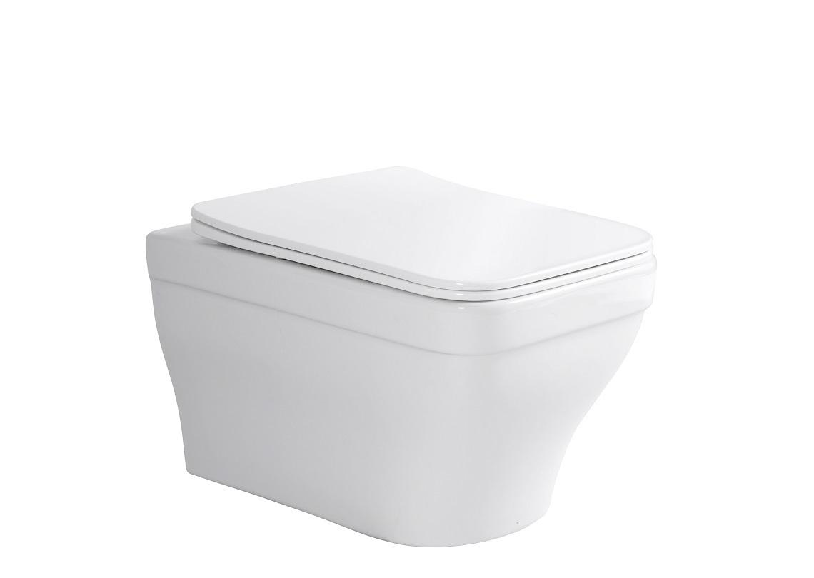 Aquatek Дива, Унитаз подвесной с инсталляцией и кнопкой, SET AQUATEK АМАДЕО cm