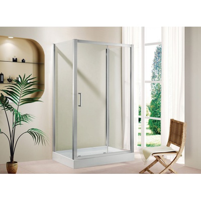 Душевой уголок - Cezares, Porta, 120x80x195 см, PORTA-AH-12-120/80-C-Cr / PORTA-D-AH-12-120/80-C-Cr