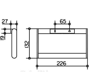 Keuco Plan, Полотенцедержатель, 14921 010000 / 14921010000