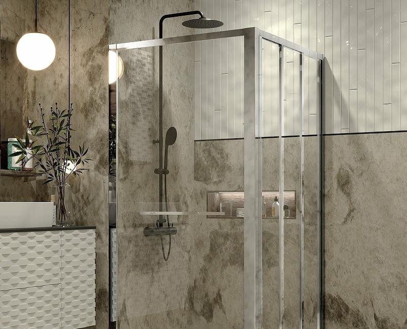 Душевой уголок - Grossman, Alba, 90x90x190 см, GR-9090Al1