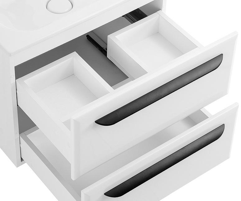 Cezares Eco, Тумба для раковины, ECO-CER-N-700-2C-SO-BL